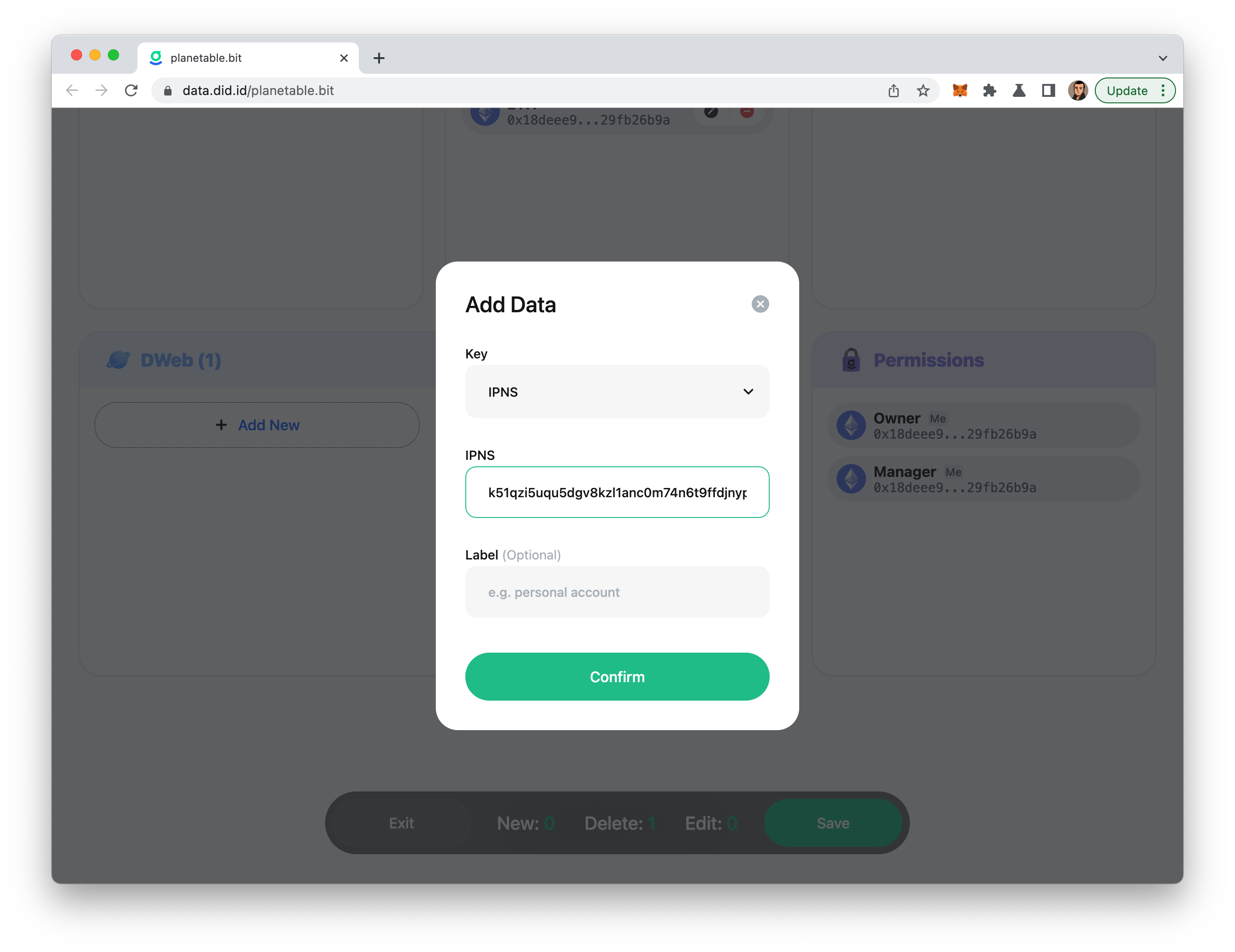Link A Website To bit